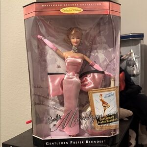 Marilyn Monroe Barbie Collector Edition in Pink Dress